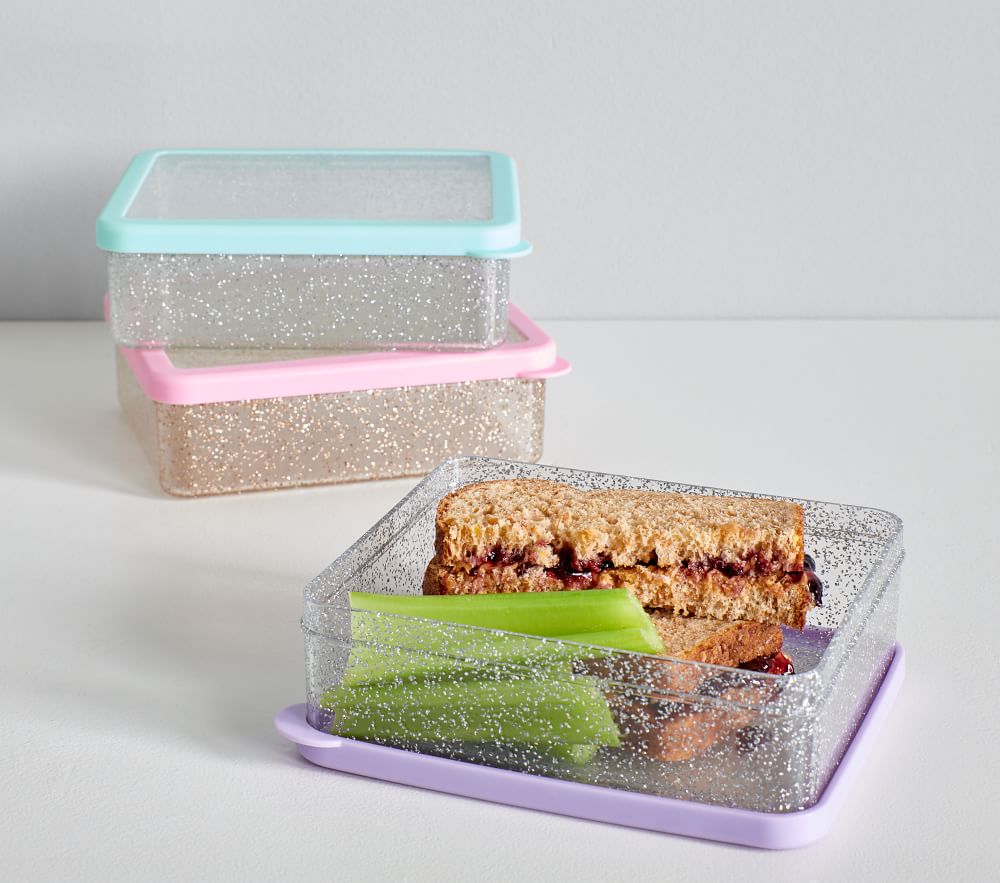 Spencer Glitter Sandwich Food Storage